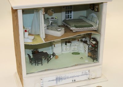 Peggy Boggeln completed this unique piece in 2012.