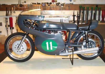 Pere's 1/5 scale Benelli 250 GP.