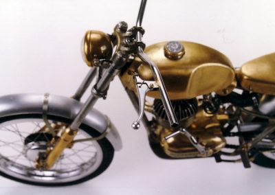 The Bultaco Sherpa model before painting.