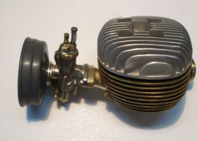The 1/5 scale Impala engine.