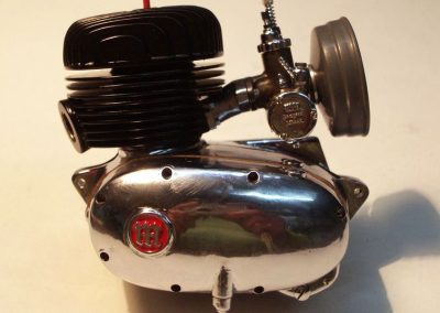 The 1/5 scale Impala engine.