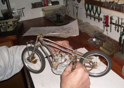 More progress on the scale BMW R32.