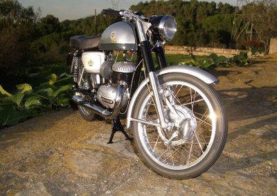Progress on the scale Shrapnel 63 Bultaco.