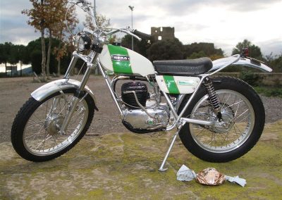 Pere finished the OSSAA Mick Andrews trial bike in 2014.