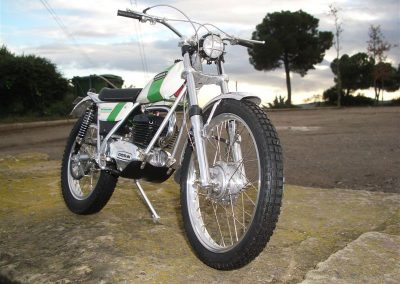 The finished 1/5 scale OSSAA trial bike.