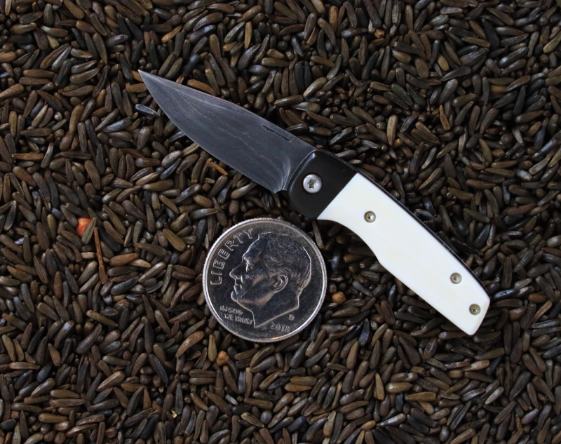Miniature Folding Knife Another miniature folding knife made by Brian.