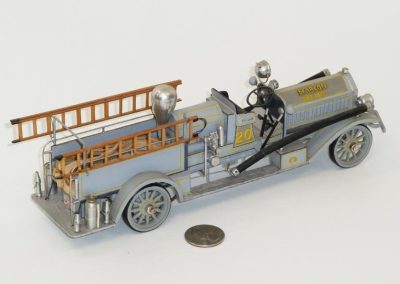 Tom built this 1/32 scale model Robinson engine in 1951.