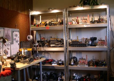 A full view of I-Wei's workshop.