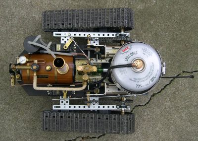 An overhead view of one of I-Wei's Steam Tanks.