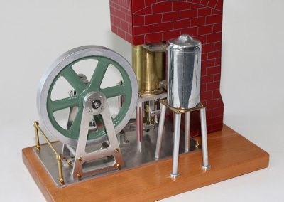 Birk's model of the first Stirling engine design.