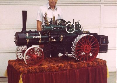 Birk operated the model at many tractor shows over the years.