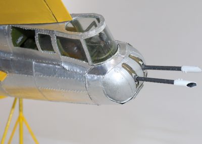 The finished Cheyenne tail turret for the B-17G.