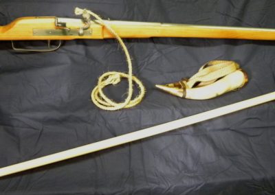 Clayton's version of a matchlock Vasa musket.