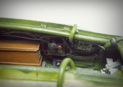 More details from the Cheyenne tail turret construction.