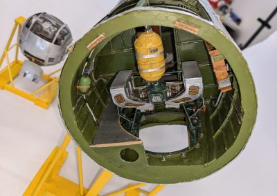 Another look into the B-17G fuselage.