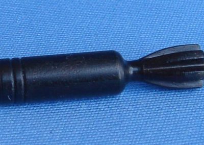 A scale shell for the miniature English ML mortar.
