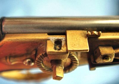 Xu Yan's 1/6 scale British wheel lock pistol.