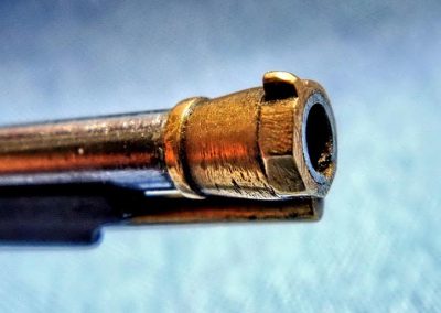 Xu Yan's 1/14 scale Japanese matchlock pistol.