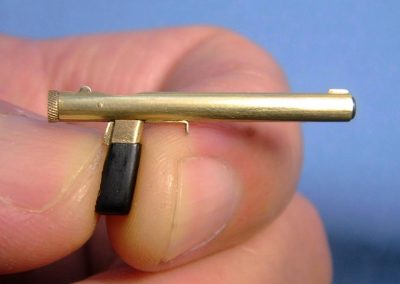 Xu Yan's 1/10 scale British Welrod pistol.