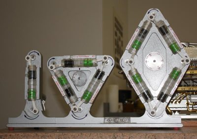 Clen's demonstration model for the Deltic engine.