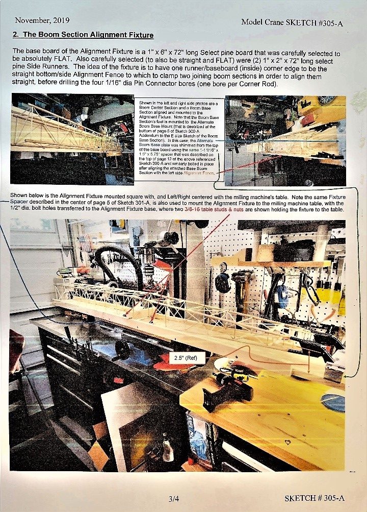 P&H Crane Instructions A sample page of instructions from the P&H 1015 crane model plans.