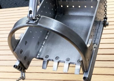 The scale dragline bucket for Tom's P&H crane.