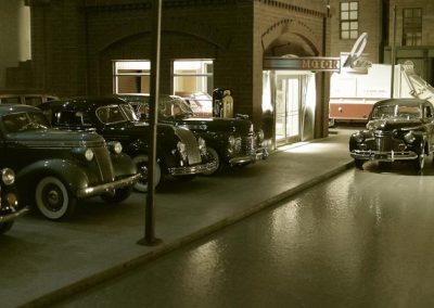 Here the OK used car lot has been updated with the passage of time.