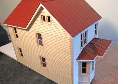 Michael chose to switch to a standing seam metal roof.
