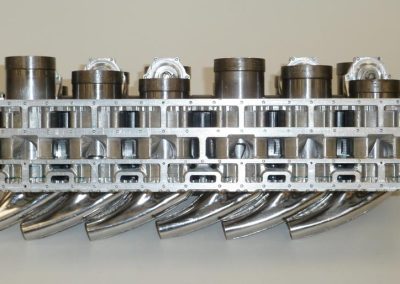 The spare cylinder head for Clen's Sabre engine.