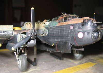 Andrzej's 1/72 scale Lancaster bomber.