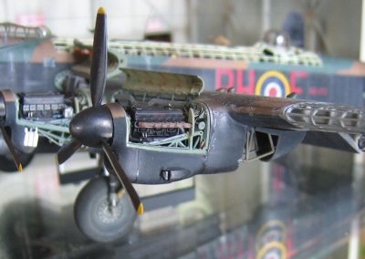 Andrzej's 1/72 scale Lancaster bomber.