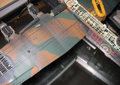 Andrzej's 1/72 scale Lancaster bomber.
