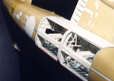 Construction of the 1/72 scale Liberator.