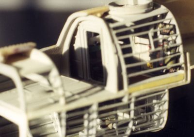 Construction of the 1/72 scale Liberator.