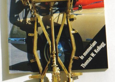 Roger's upgraded frame for the scale model Avanti.