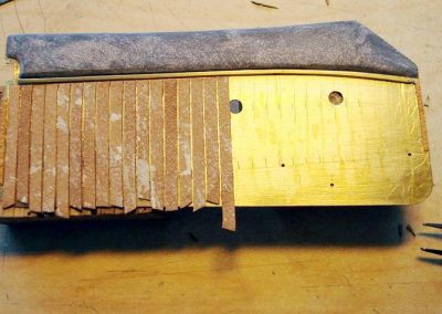 Remaking the door for the model Avanti.