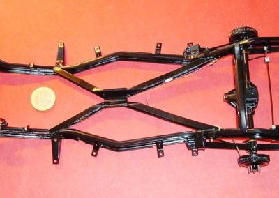 More work on the model Avanti frame.