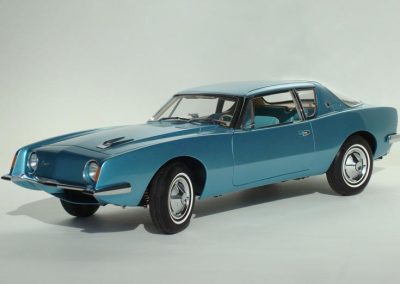Roger’s finished 1/12 scale Studebaker Avanti is truly a thing of beauty.