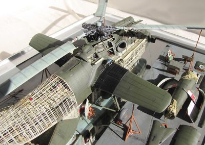 Andrzej's 1/72 scale Mi-6 helicopter.