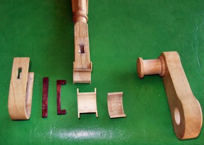 More of the wooden drive components.