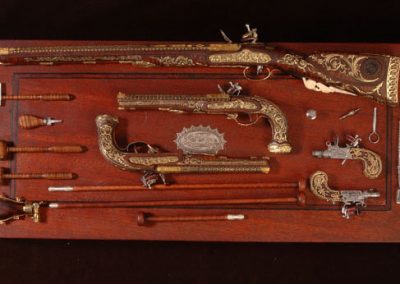 A full miniature set of firearms from LeGrand Arms & Accessories.