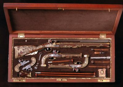 Antonio’s full LeGrand set in its display case. 