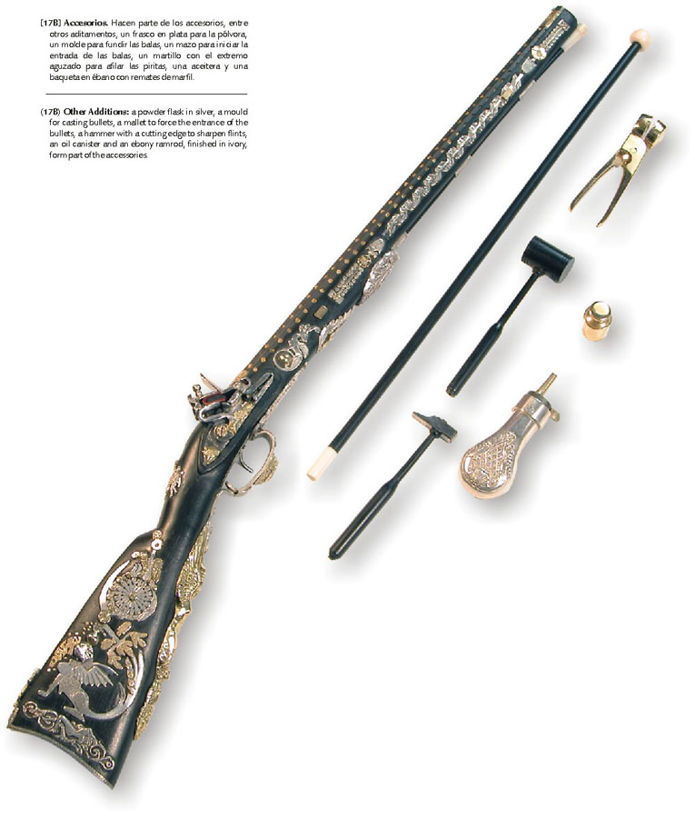 Miniature Flintlock Carbine A miniature flintlock carbine of Griffen design.