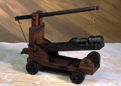 Antonio's miniature Italian bombard.