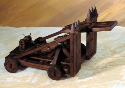 A bombard with palisade.