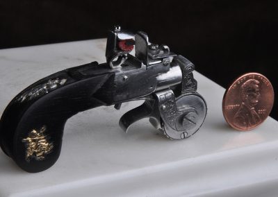 A 1/4 scale powder tester.