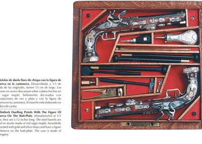 1/3 scale flintlock dueling pistols.