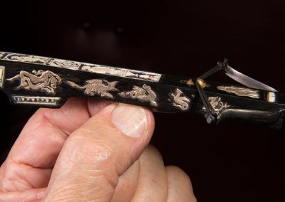 A miniature arbalest made by Antonio.