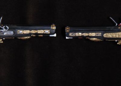 A 1/4 scale Boutet “Legion of Honor” pistol set.