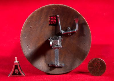 A miniature pistol shield from the Royal Armory of Henry VIII.